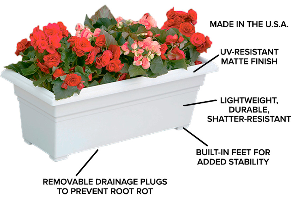 Countryside Patio Planter 27″ – Terra